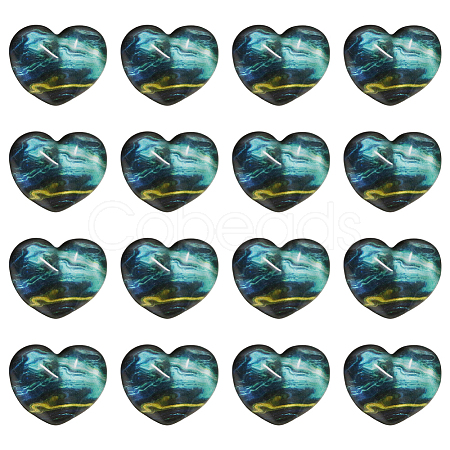 40Pcs Lampwork Cabochons LAMP-PH0001-43A-1