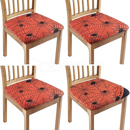 Hallowmas Polyester Chair Cover AJEW-WH20005-15B-1