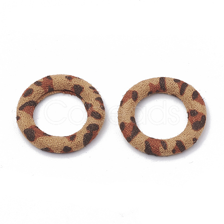 Cloth Fabric Covered Linking Rings WOVE-N009-06C-1