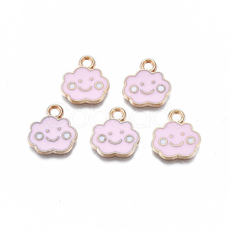 Alloy Enamel Charms ENAM-S121-072B-1
