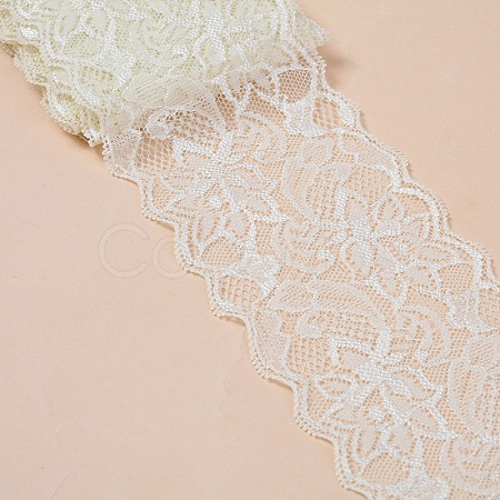 Elastic Lace Trim OCOR-WH0024-A09-1