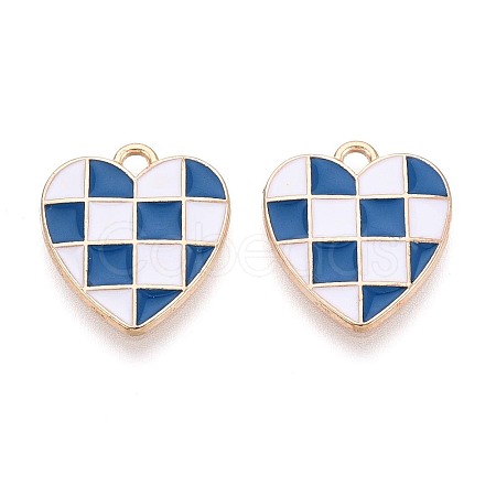 Alloy Enamel Pendants ENAM-S121-176F-RS-1