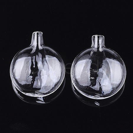 Handmade One Hole Blown Glass Bottles BLOW-T001-20-1