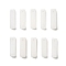 Natural Quartz Crystal Pendants, Rock Crystal Cuboid Charms, 24.5~25x6.5~7x6.5~7mm, Hole: 1.5mm