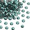 Preciosa&reg Crystal Hotfix Flatback Stones, Czech Crystal, Round(438 11 612 Chaton Rose VIVA 12 &reg), 50005 Caribbean Sea, SS12(3.3~3.5mm)