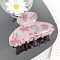 Acrylic Claw Hair Clips, Hair Accessories for Women & Girls, Arch, Flamingo, 80x45mm