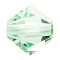 Preciosa&reg Crystal Beads, Czech Crystal, Bicone(451 69 302 Rondelle), 50000 Chrysolite, 6mm, Hole: 1mm