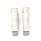 Platinum Plated Alloy Beads, Initial Letter, Letter.I, 10x3mm, Hole: 1.8mm