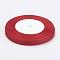 Organza Ribbon, Crimson, 3/8 inch(10mm), 50yards/roll(45.72m/roll), 10rolls/group, 500yards/group(457.2m/group)