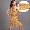 Paillette Tassel Polyester Ribbon Trim OCOR-WH0078-145C-6