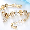 Heart Alloy with Crystal Rhinestone Charm Bracelets FS-WG8E942-01-2