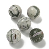 Natural Peace Jade Round Ball Figurines Statues for Home Office Desktop Decoration G-P532-02A-14-1