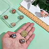 6Pcs 6 Colors Handmade Indonesia Beads IPDL-SP0001-02-3