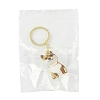 Iron Plastic Keychains KEYC-FZC0001-001D-G-8