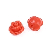 Synthetic Coral Carved Beads CORA-M001-07O-2