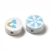 Handmade Polymer Clay Beads CLAY-E001-01F-4