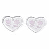 Transparent Resin Pendants RESI-N030-001E-2
