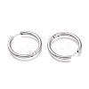 Tarnish Resistant 201 Stainless Steel Huggie Hoop Earrings EJEW-O095-05-13-2