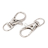 Alloy Swivel Lobster Claw Clasps X-E168-1