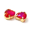 Moonlight Effect Heart Sew on Rhinestone GLAA-P055-05B-G05-3