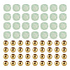 50Pcs Natural Green Strawberry Quartz Beads G-TAD0001-11-2