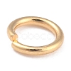 Rack Plating Brass Open Jump Rings X-KK-O139-18C-G-3