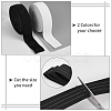 16 Yards 2 Colors Polyester Elastic Ribbon EC-PH0001-27-7