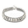 Crystal Rhinestone Choker Necklaces NJEW-L176-01P-1