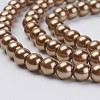 Eco-Friendly Glass Pearl Bead Strands X-HY-A008-6mm-RB037-3