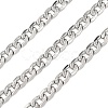 667 Stainless Steel Cuban Link Chains CHS-L020-046A-P-1-2