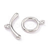 Rack Plating Brass Toggle Clasps KK-B036-09P-1
