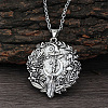 Tibetan Style Zinc Alloy Pendant Necklaces for Women FS-WGBD114-01-1