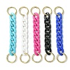 5Pcs 5 Colors Acrylic Twisted Chain Bag Extender Chains FIND-JF00151-2