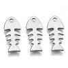 Tarnish Resistant 201 Stainless Steel Pendants X-STAS-R116-073-1
