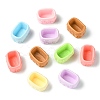 28Pcs 7 Colors Opaque Resin Cabochons RESI-CJ0004-67-8