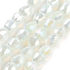 Electroplate Glass Beads Strands EGLA-D030-J4mm-B02-1