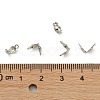 Tarnish Resistant 304 Stainless Steel Bead Tips X-STAS-G127-06P-4