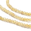 Natural Citrine Beads Strands G-Z074-A03-01-4