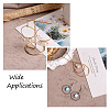 Alloy Open Back Bezel Pendants PALLOY-PJ0001-11-20