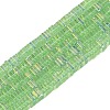Electroplate Glass Beads Strands GLAA-B023-01A-10-1