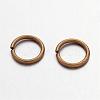 Brass Open Jump Rings X-JRC8MM-AB-2