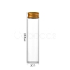 Clear Glass Bottles Bead Containers CON-WH0085-75H-02-1