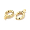 Brass Spring Gate Rings X-KK-G416-59G-2