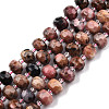 Natural Rhodonite Beads Strands G-N327-08Q-1