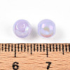 Electroplate Pearlized Glass Pearl Beads EGLA-T021-14A-08-3