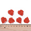 Autumn Theme Transparent Frosted Acrylic Pendants X-PAF002Y-12-5