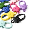 10Pcs Spray Painted Alloy Lobster Claw Clasps FIND-YW0001-58-3