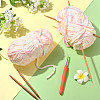 Super Bulky Chenille Polyester Yarn YCOR-FZC0001-01G-6