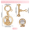 3Pcs Shell Toggle Clasps KK-BBC0009-17-2