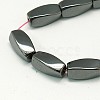 Magnetic Synthetic Hematite Beads Strands G-E079-1-1